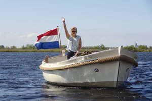 Luxe Van Wijk 550 sloep huren Kaag